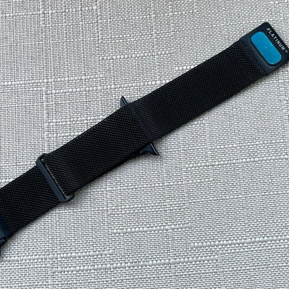 Unbranded Replacment Band for iWatch Black Mesh Metal Strap Band Size 42mm